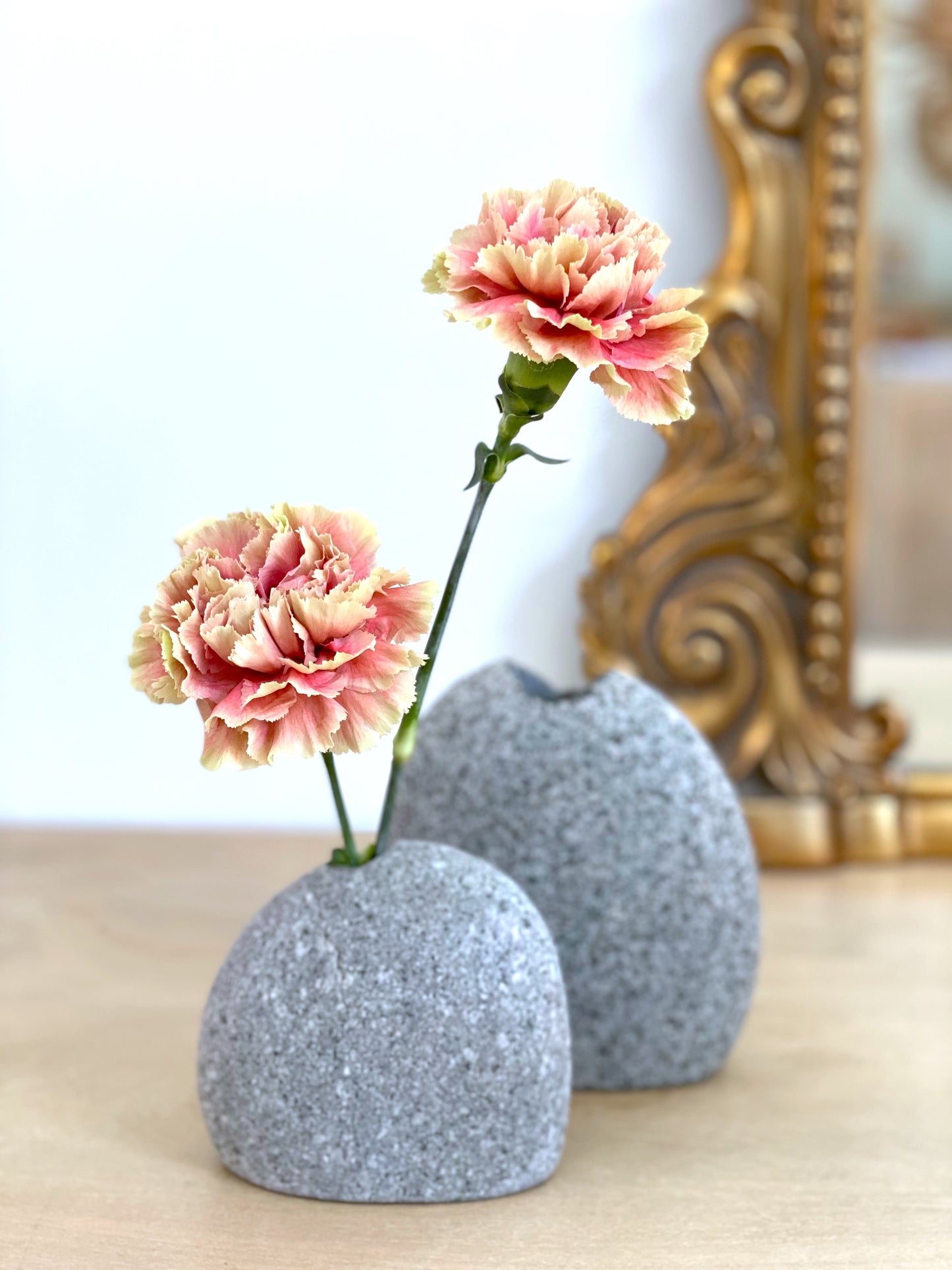 Small Stone Bud Vase